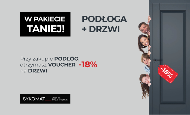 Podłoga + Drzwi – w pakiecie taniej!