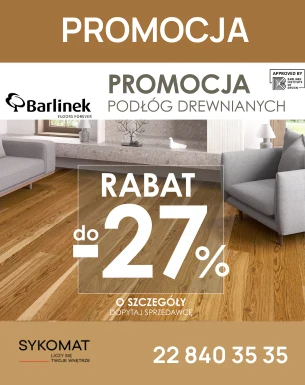 Podłogi drewniane  rabat do -27%